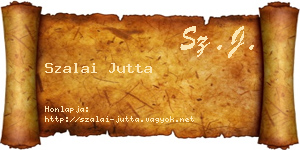 Szalai Jutta névjegykártya